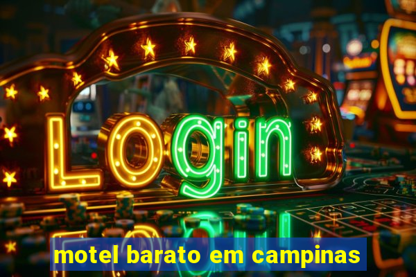 motel barato em campinas